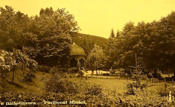 Parcul central – imagine din anul 1938